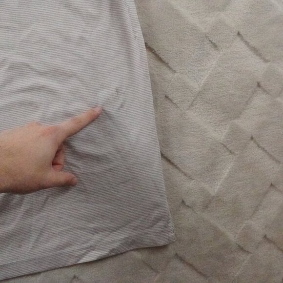 Rhoback Polo Shirt Mens Small Striped Performance Golf Casual - Picture 4 of 10